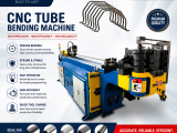 38NC Manual Square Pipe Bending Machine High-Precision Tube Bending Solution for Metal Fabrication